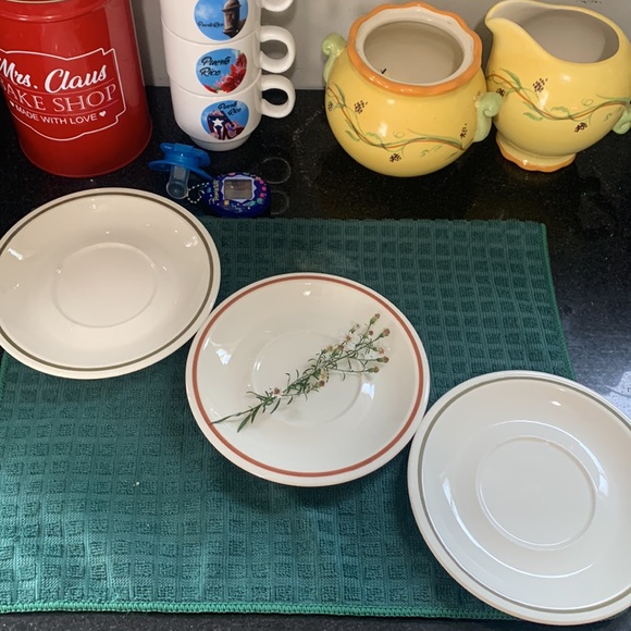 Set of 3 Dessert plates🫖🧁💕 7” - Picture 2 of 4